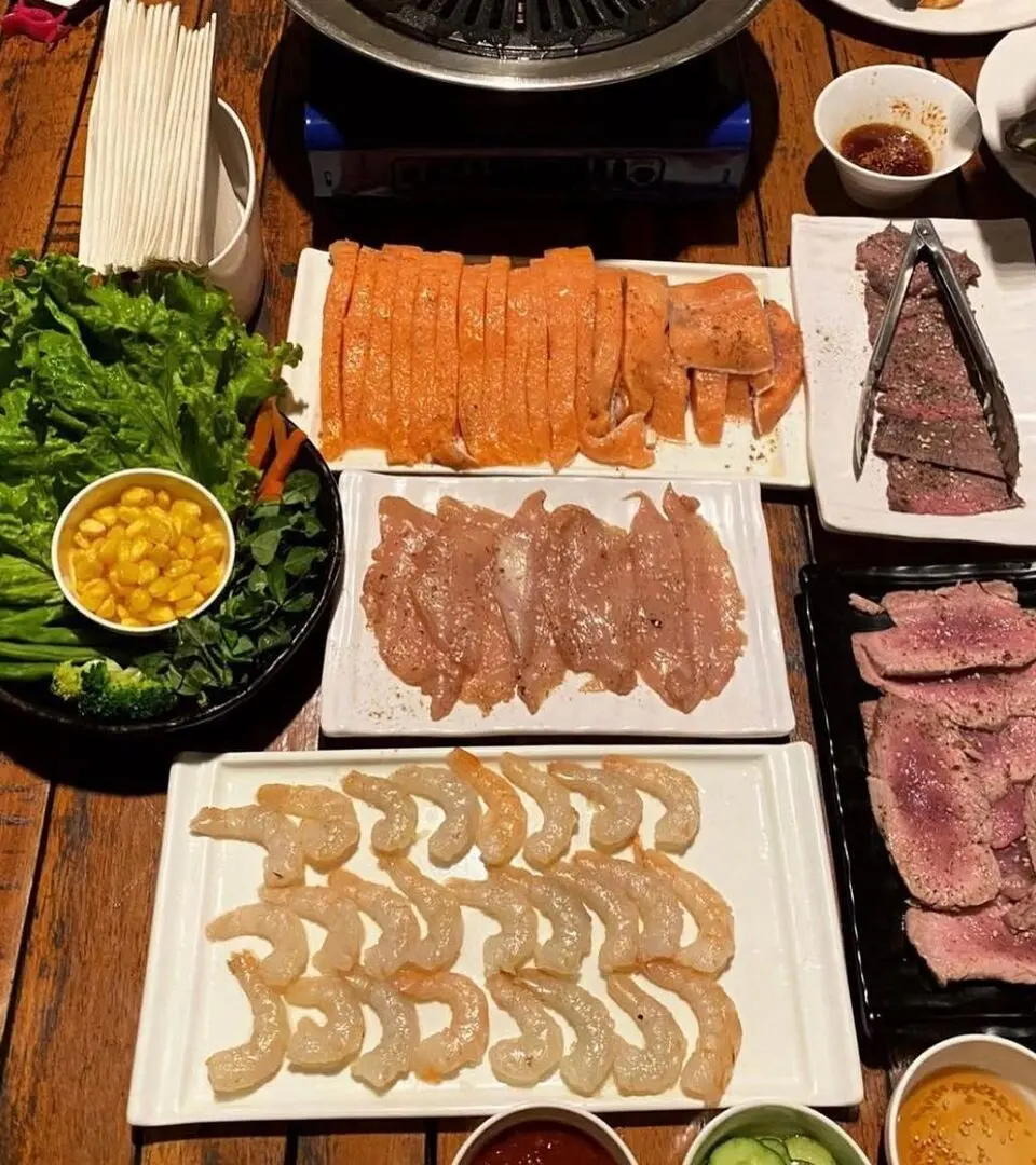 The Menu-Live Barbeque at Char-Koal