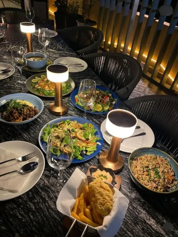 rooftop barbeque restaurant -charkoal